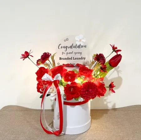 Bloom Box Akrilik Ucapan Grand Opening Kepulauan Sangihe